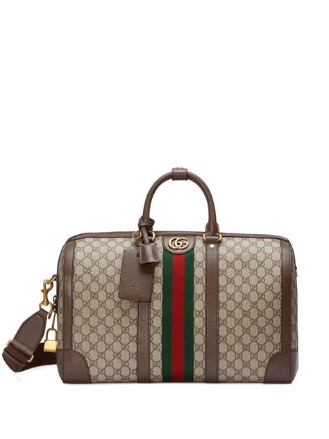 gucci vintage duffle bag|gucci savoy small duffle bag.